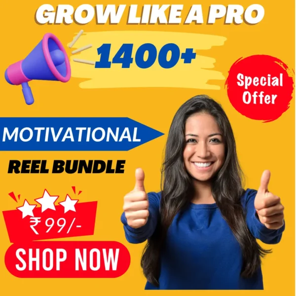 1400+ Motivational Reels Bundle